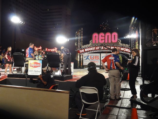 Photo - 2012 US Womens Open bowling finals Reno outdoors night time